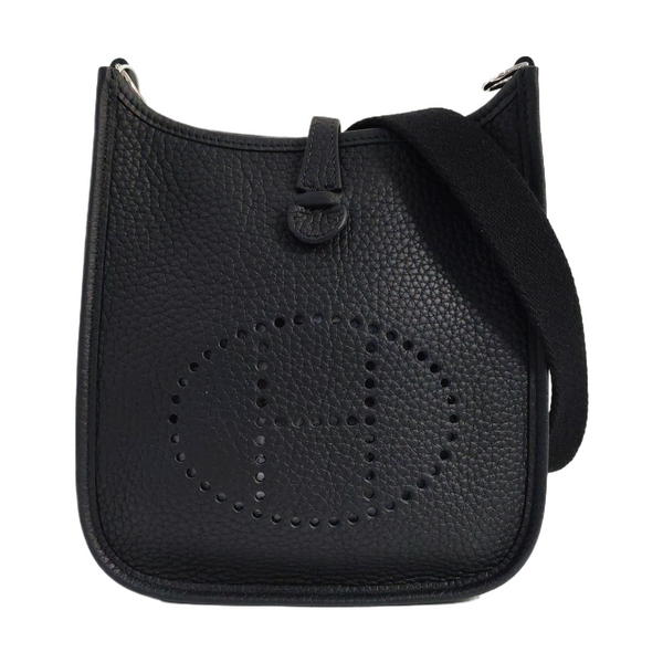 Authenticated pre-owned Evelyne TPM Clemence Black - Shoulder Bag at Looply