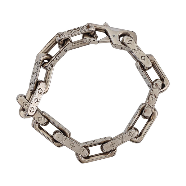 MONOGRAM Metal Silver Bracelet