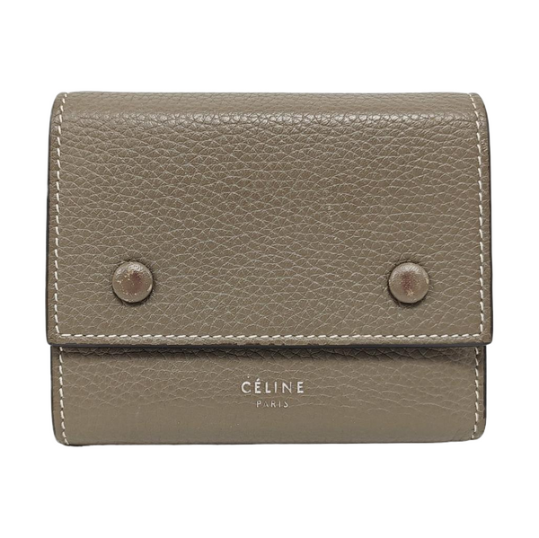 Calfskin Wallet Gray