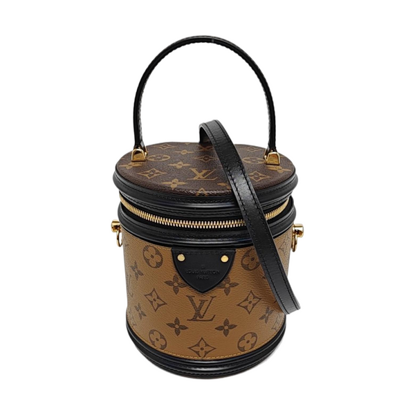 CANNES PM Monogram Coated Canvas Brown