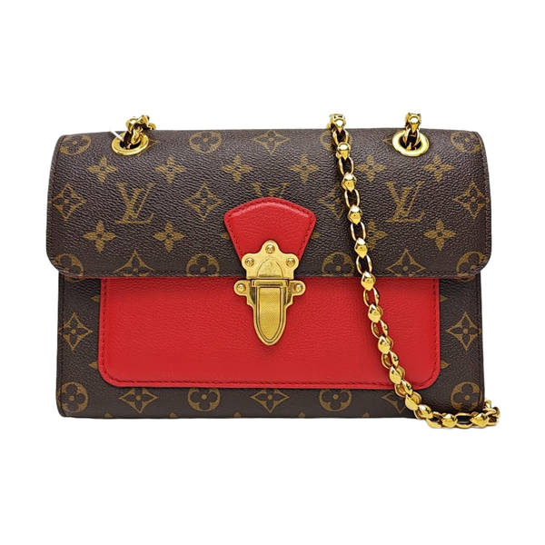 VICTOIRE Monogram Coated Canvas Brown