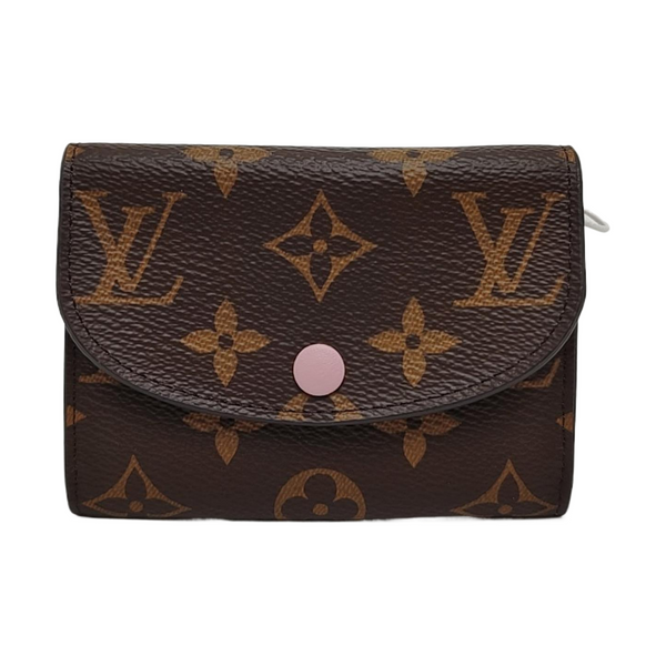 ROSALIE Monogram Coated Canvas Brown Wallet