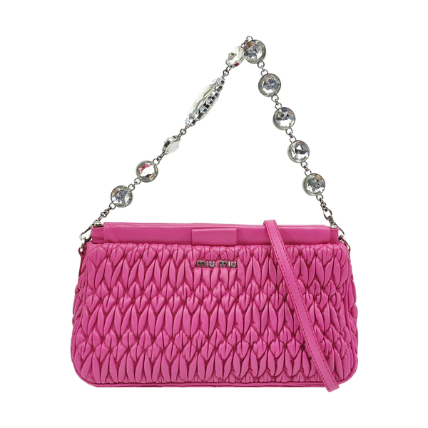 Matelassé Quilted Lambskin Pink