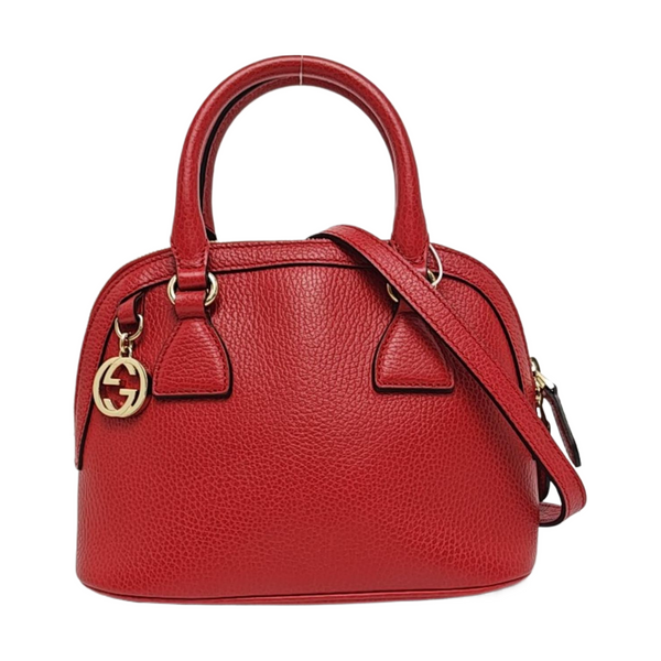 Dome Calfskin Red