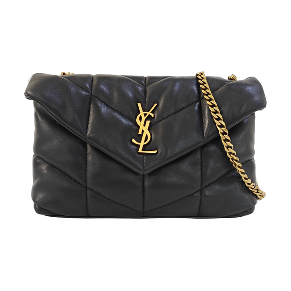 PUFFER Quilted Lambskin Black