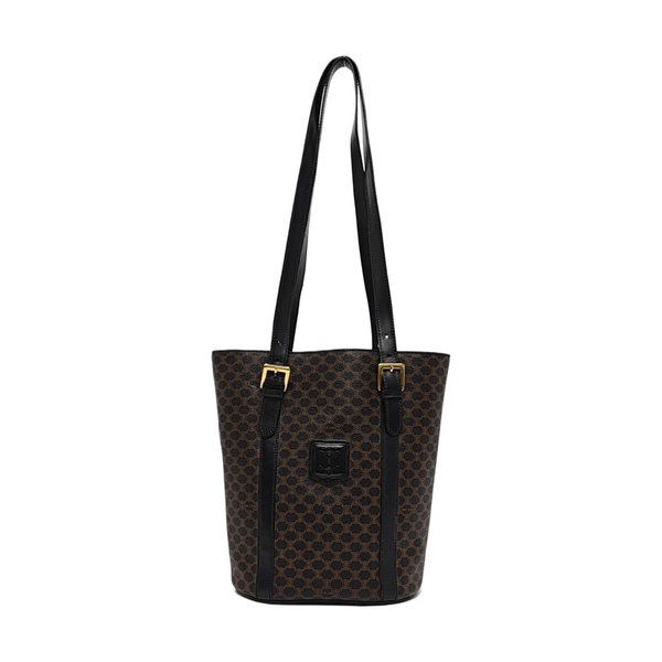 MACADAM TOTE Coated Canvas Brown