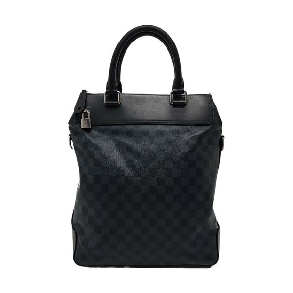 GREENWICH Damier Coated Canvas Blue