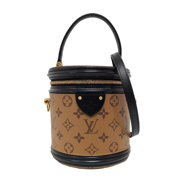 CANNES PM Monogram Coated Canvas Brown