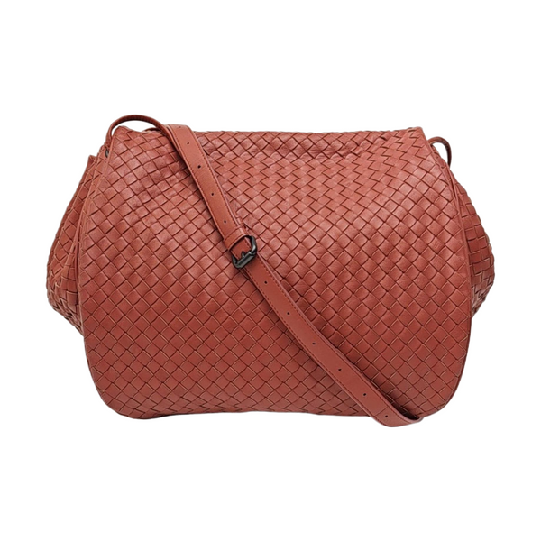 Calfskin Shoulder Bag Red