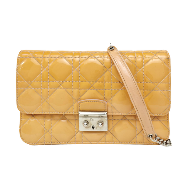 Rendez-Vous Cannage Patent Leather Yellow