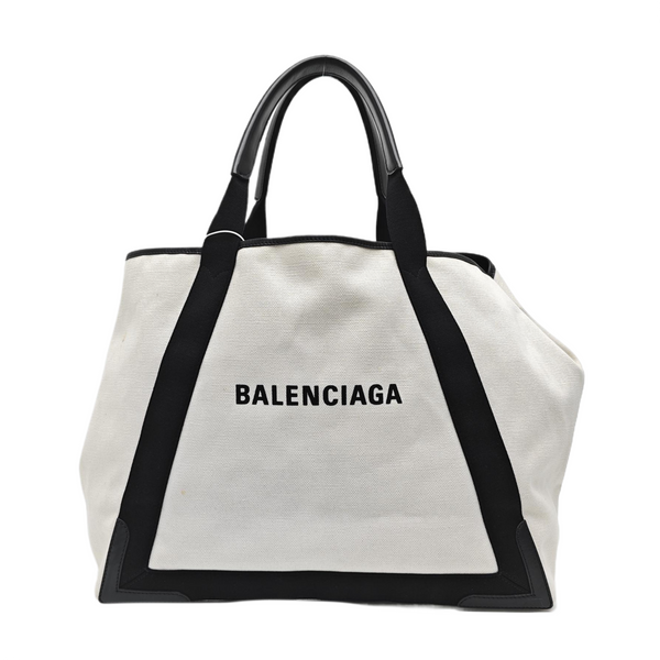 Navy Canvas White