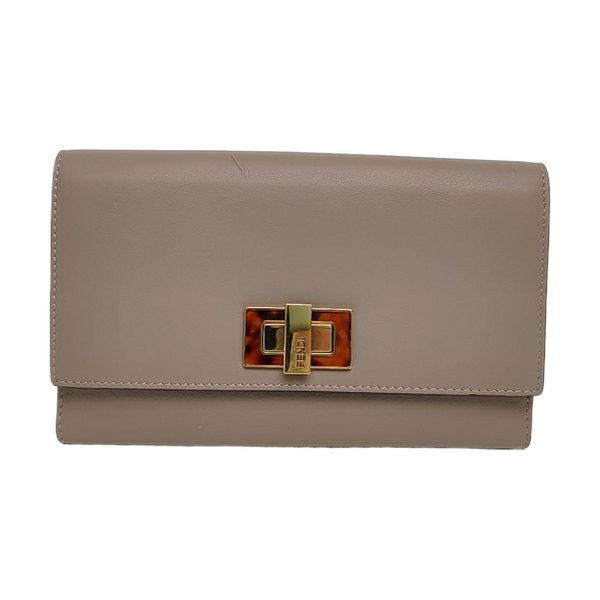Calfskin Wallet Gray