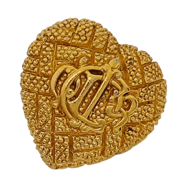 Insignia Metal Gold Brooch