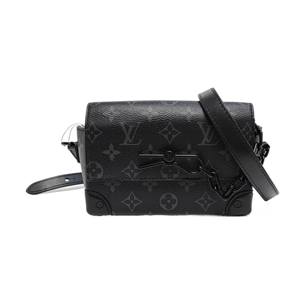 STEAMER Mini Monogram Coated Canvas Black
