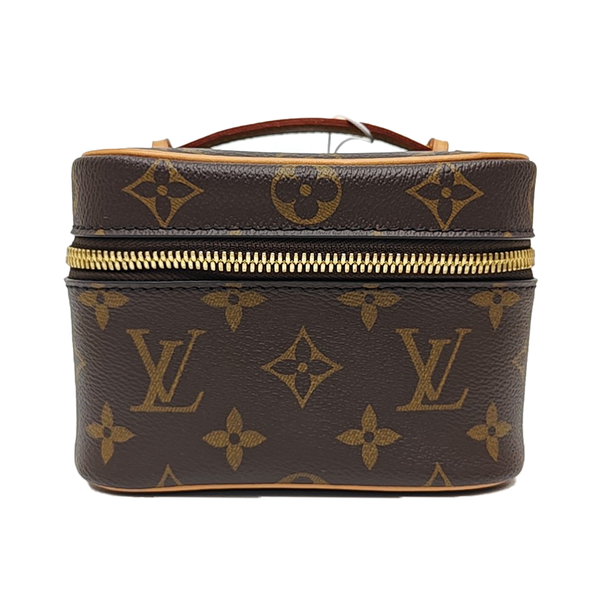 NICE Super Mini Monogram Coated Canvas Brown
