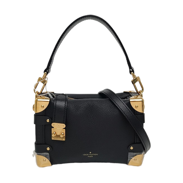 SIDE TRUNK PM Calfskin Black