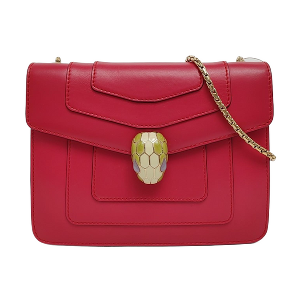 SERPENTI FOREVER Calfskin Red