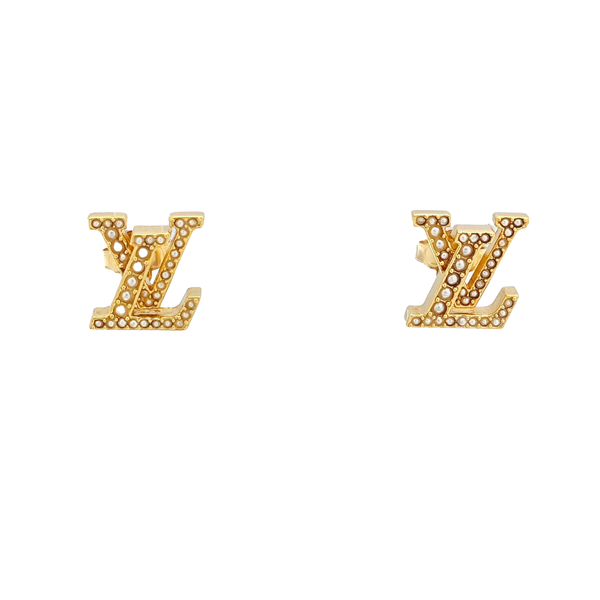 Metal Gold Stud Earrings