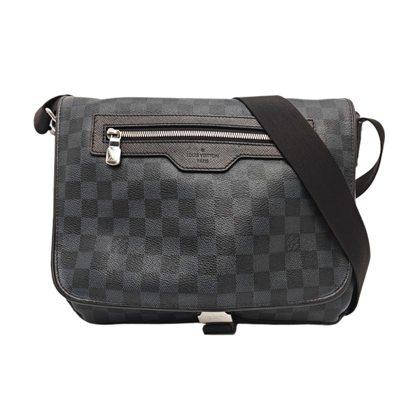 MATCHPOINT Damier Coated Canvas Blue