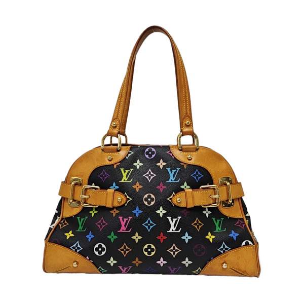 LV × TM CLAUDIA Monogram Coated Canvas Black