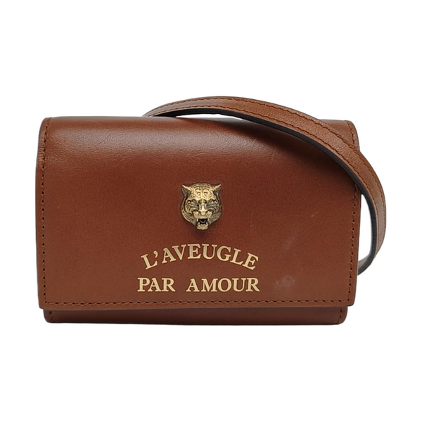 Animalier Large Calfskin Brown