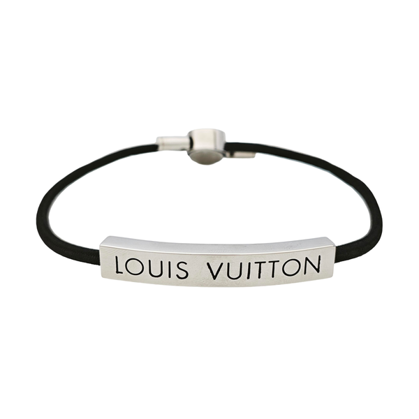 SPACE LV Fabric Black Bracelet