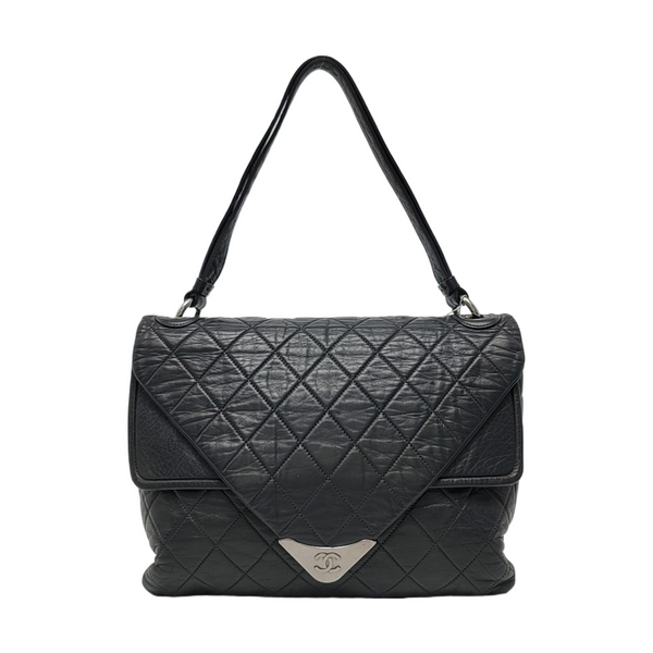 Quilted Lambskin Gray