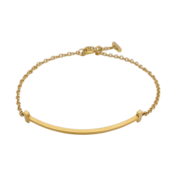 Tiffany T 18k Gold Bracelet
