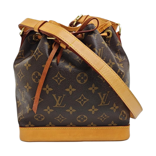 NOÉ BB Monogram Coated Canvas Brown