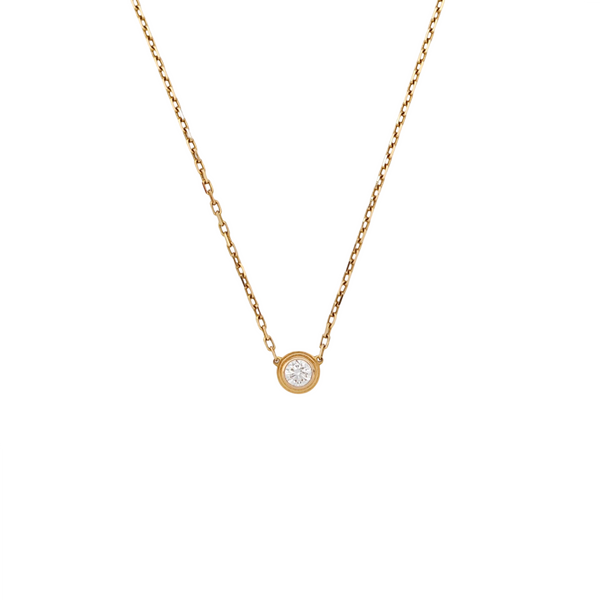 CARTIER D'AMOUR 18k Rose Gold Necklace