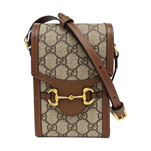Horsebit 1955 Mini Coated Canvas Beige