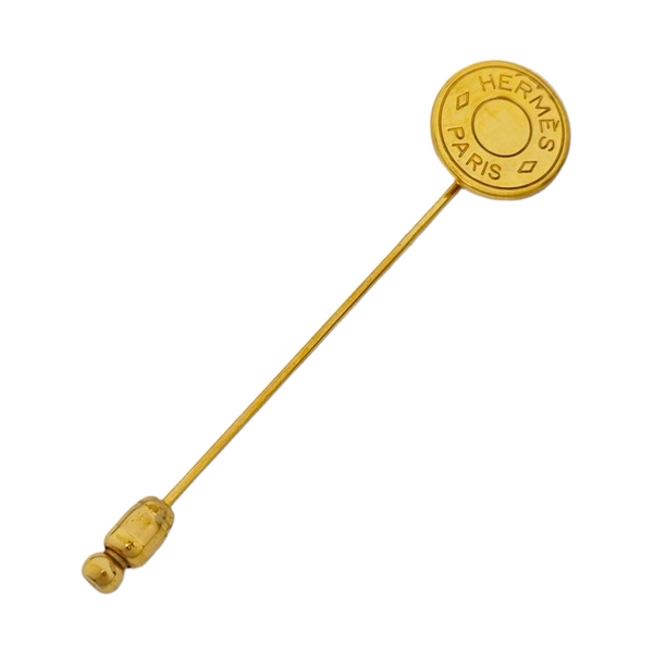 Metal Gold Brooch