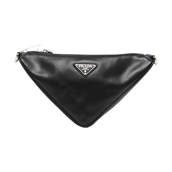 Calfskin Shoulder Bag Black