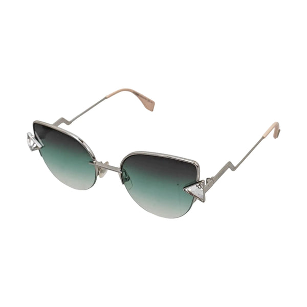 Metal Sunglasses Green