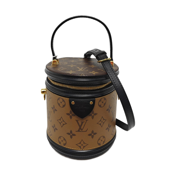 CANNES PM Monogram Coated Canvas Brown