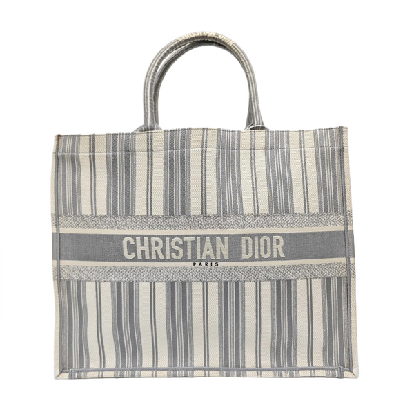 Book Tote Large Canvas Multicolor