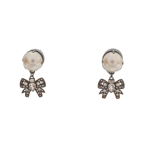 Metal Silver Stud Earrings