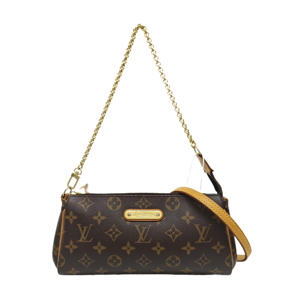 EVA Monogram Coated Canvas Brown
