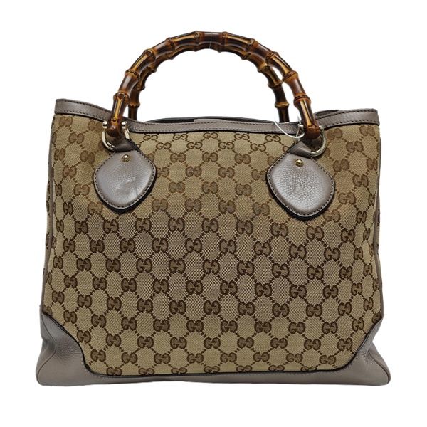 Bamboo 1947 Medium Monogram Canvas Brown