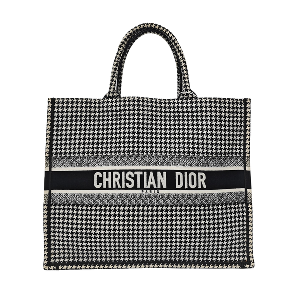 Book Tote Large Canvas Black