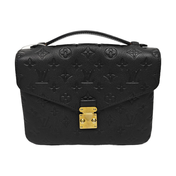 MÉTIS MM Monogram Calfskin Black