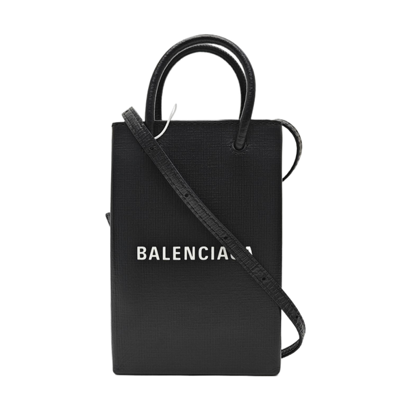 Shopping Bag Calfskin Gray