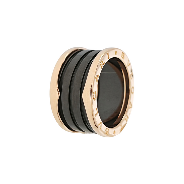 B.ZERO1 18k Rose Gold Ring EU 54