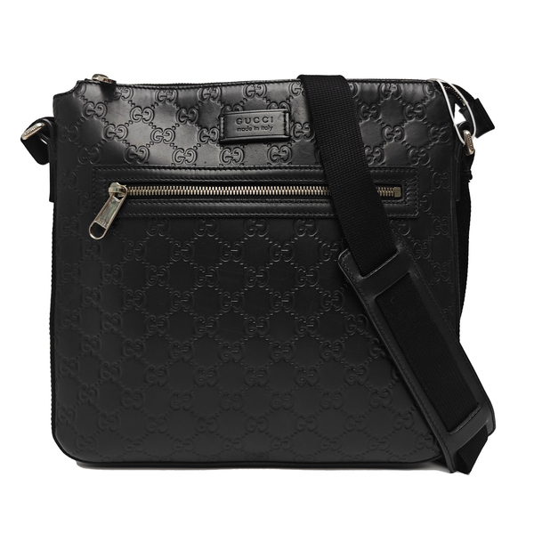 Signature Monogram Calfskin Black