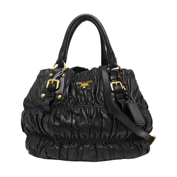 Gaufre Calfskin Black