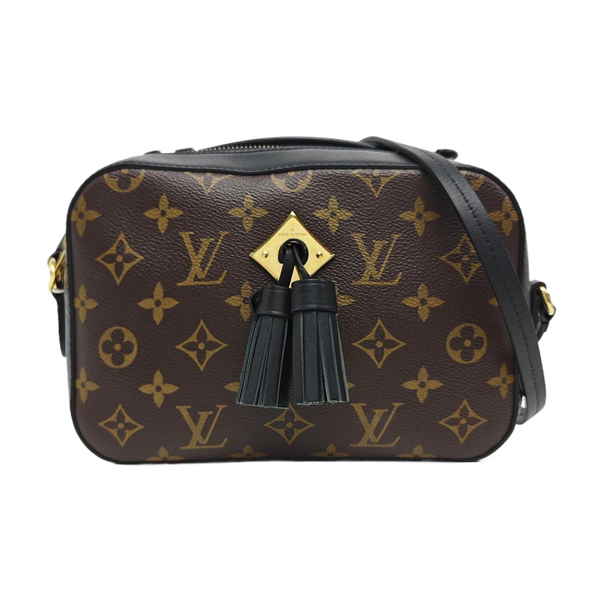 SAINTONGE Monogram Coated Canvas Brown