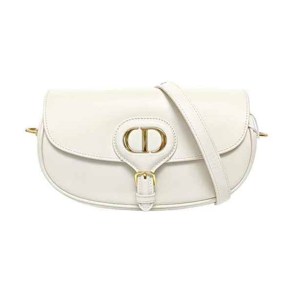 Bobby Medium Calfskin White