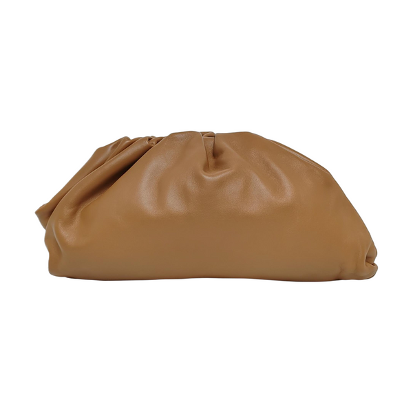 The Pouch Large Calfskin Brown