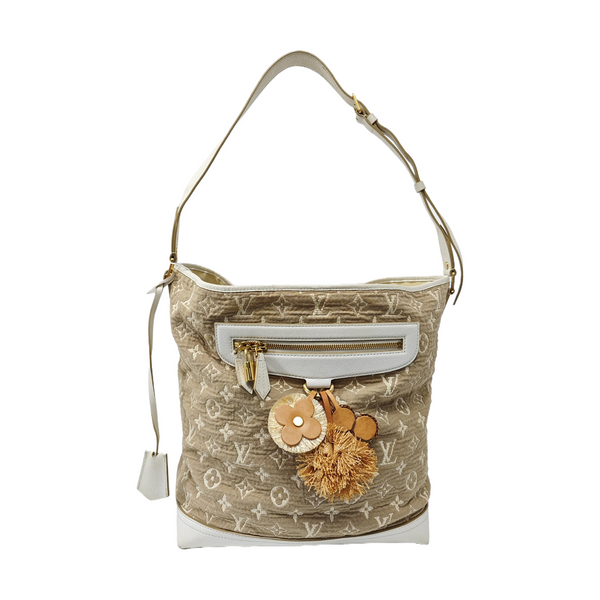 SABBIA BESACE Monogram Canvas Brown