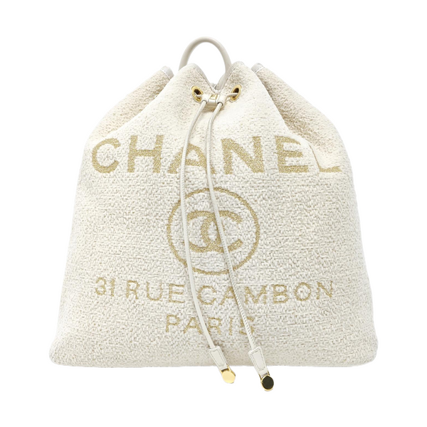 DEAUVILLE Small Fabric White